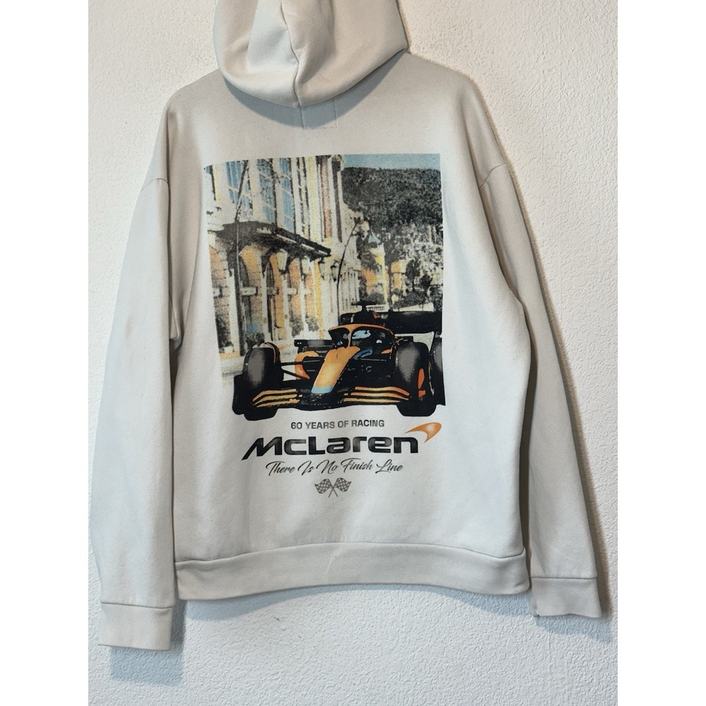 Hollister x McLaren F1 Formula One 60 Years Hooded Pullover Sweatshirt XL